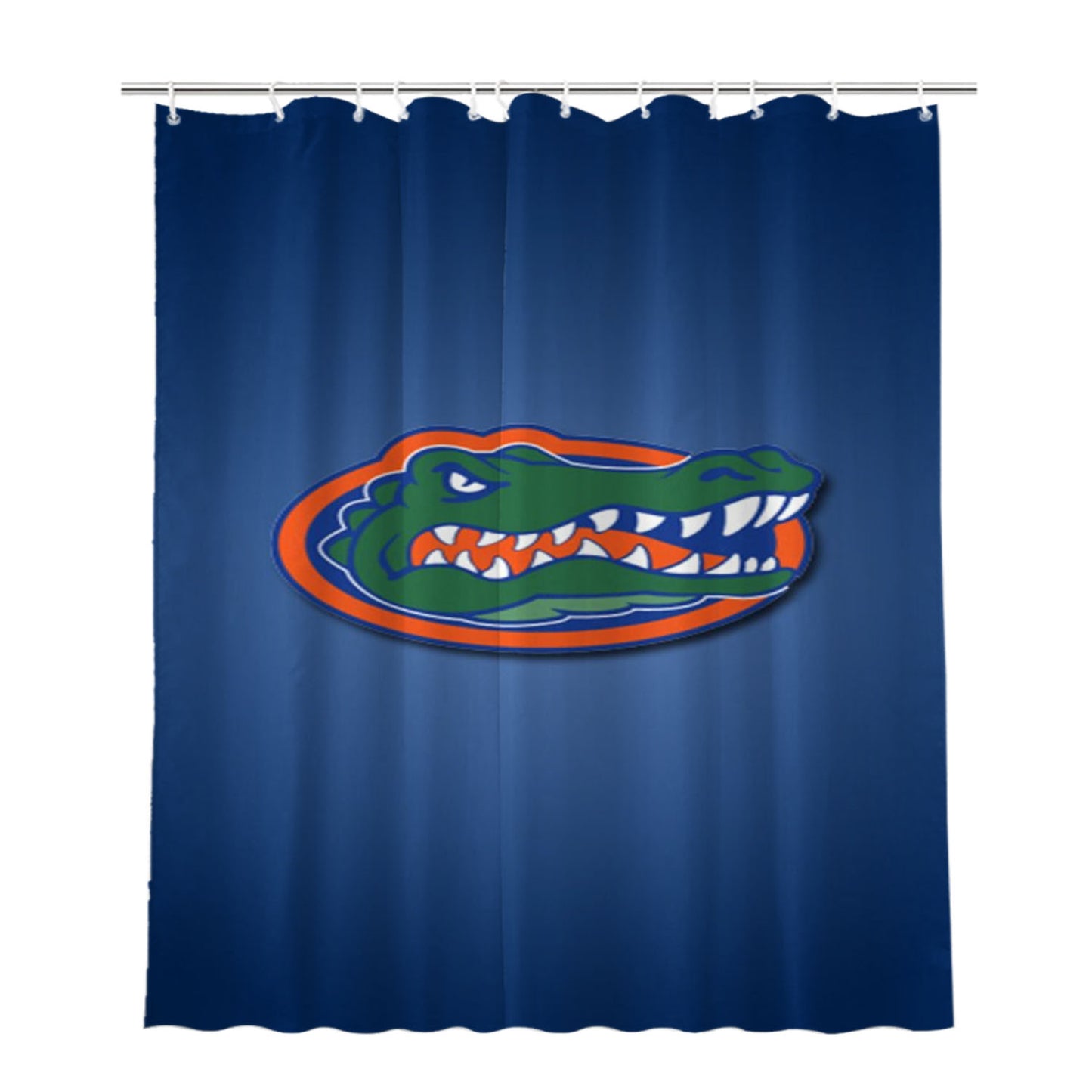 Florida Gators Football Bathroom Shower Curtain Fabric Waterproof | 66 X 72 Inch