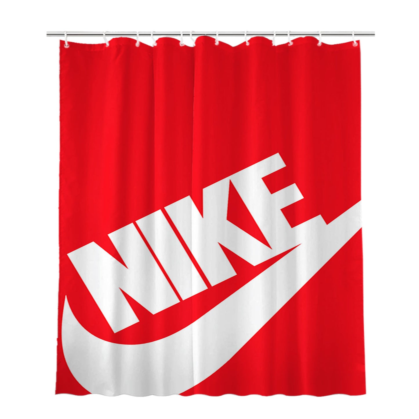 Iphone Nike Wallpaper Bathroom Shower Curtain Fabric Waterproof | 66 X 72 Inch