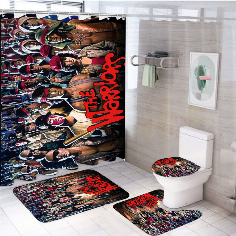 The Warriors 1979 Family 4Pcs Bathroom Set Shower Curtain