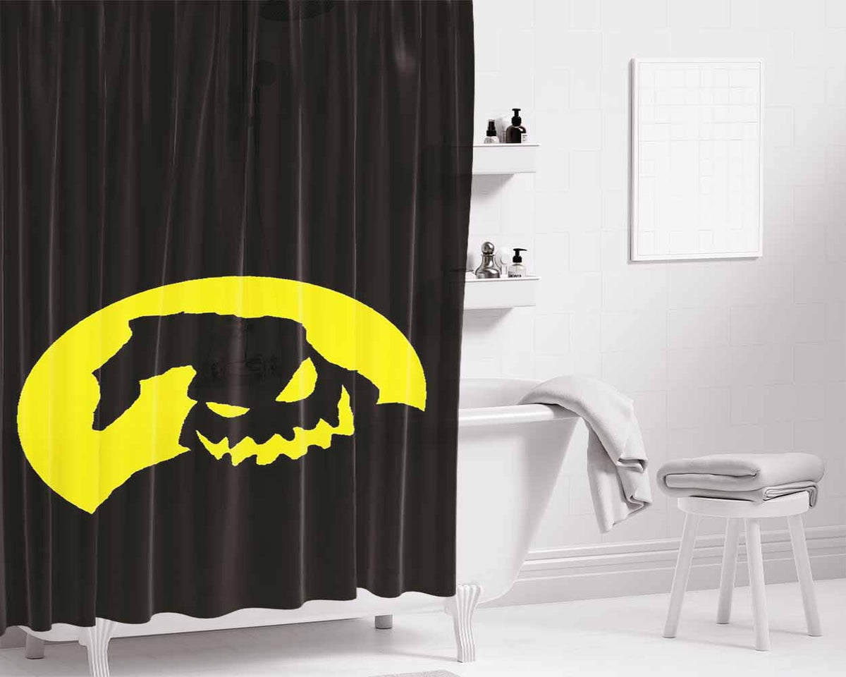 The Nightmare Before Christmas Disney #15 Bathroom Shower Curtain Fabric Waterproof | 66 X 72 Inch