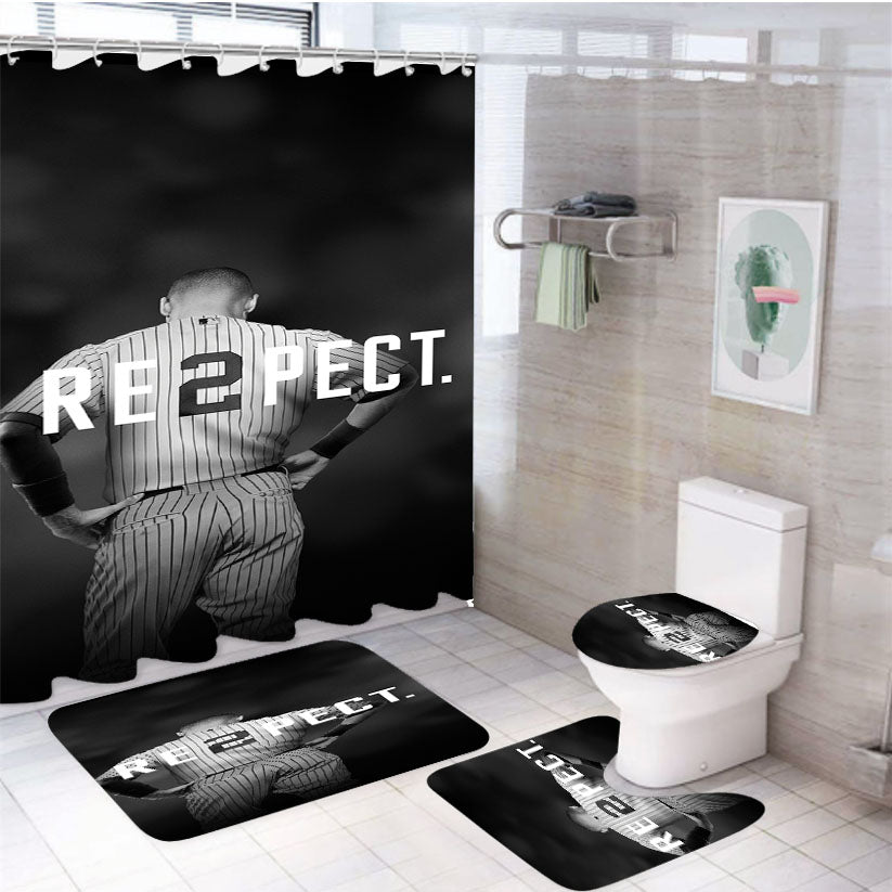 Air Jordan Re2Pect Respect 4Pcs Bathroom Set Shower Curtain