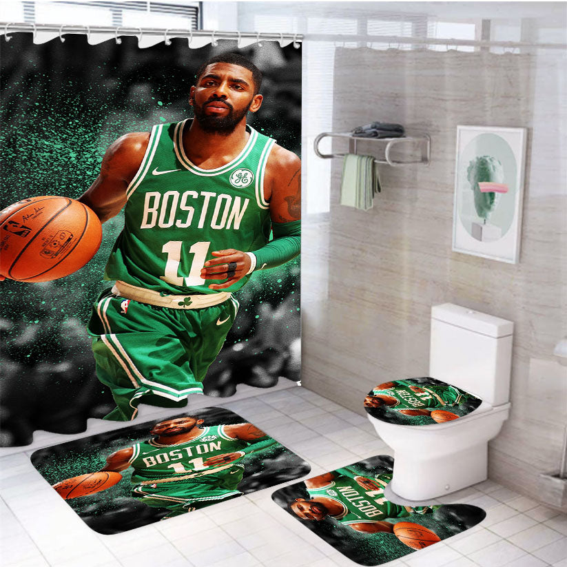 Kyrie Irving 4Pcs Bathroom Set Shower Curtain