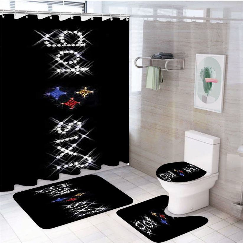 Pittsburgh Steelers Got Six Bling 4Pcs Bathroom Set Shower Curtain