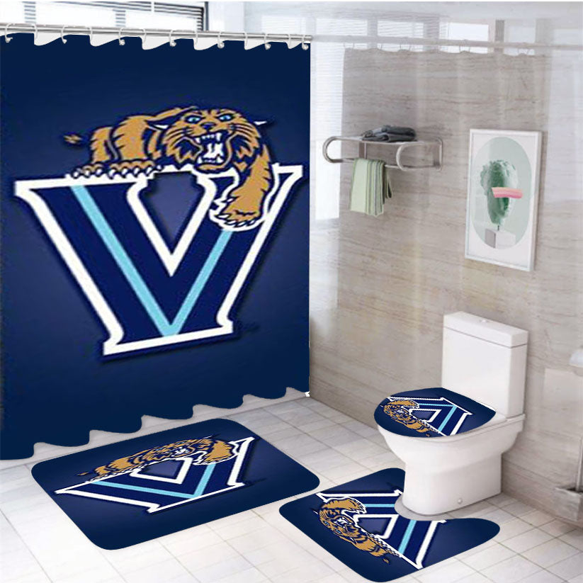Villanova Basketball 4Pcs Bathroom Set Shower Curtain