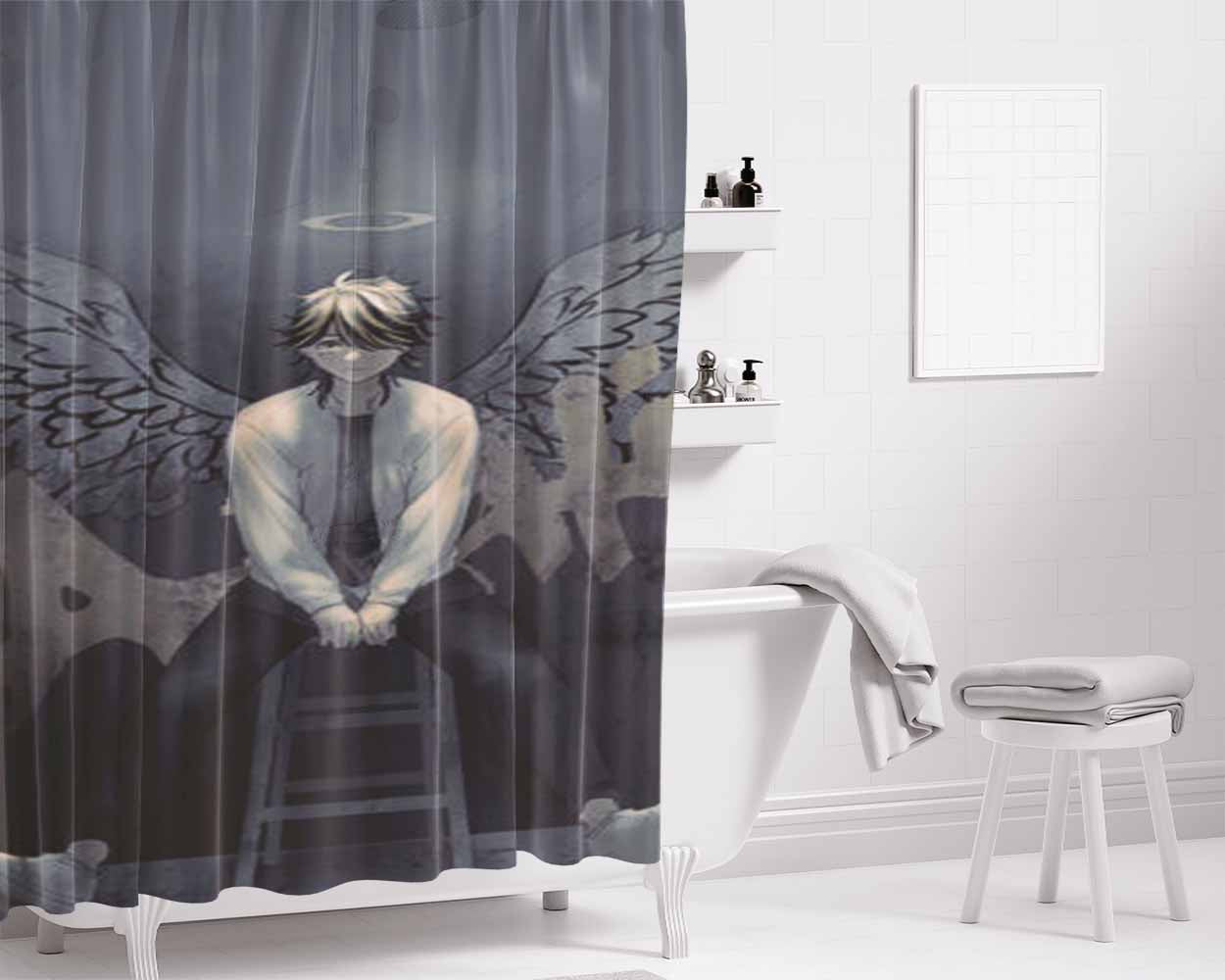 Tokyo Revengers Bathroom Shower Curtain Fabric Waterproof | 66 X 72 Inch