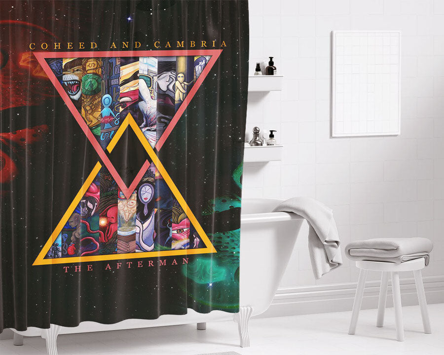 Coheed And Cambria The Afte Bathroom Shower Curtain Fabric Waterproof | 66 X 72 Inch