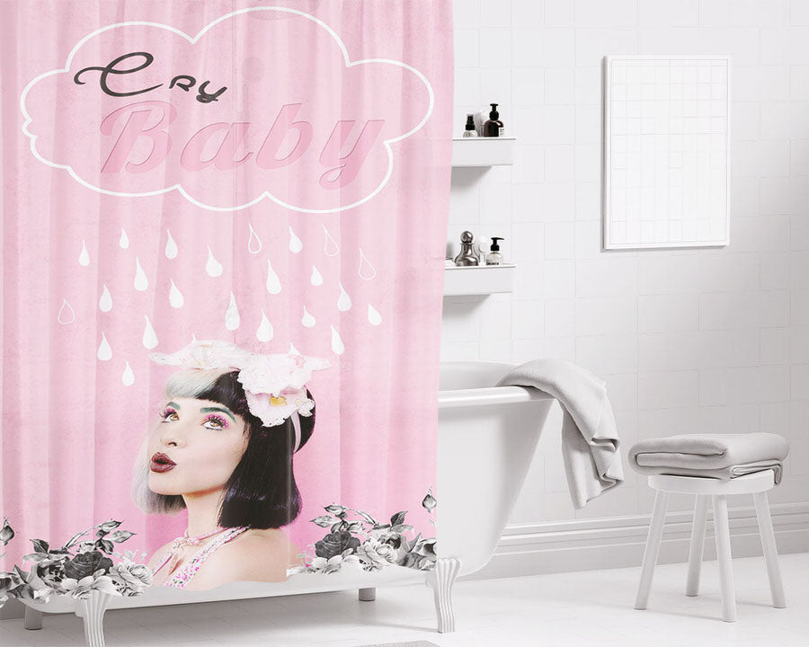 Melanie Marinez Wallp Bathroom Shower Curtain Fabric Waterproof | 66 X 72 Inch