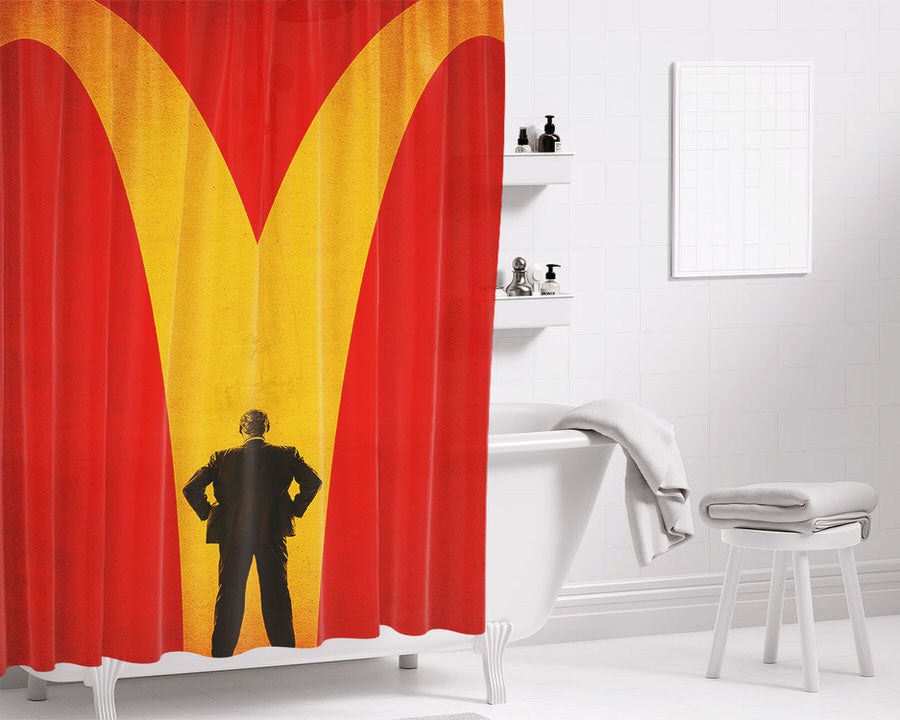 The Founder Mc Do Bathroom Shower Curtain Fabric Waterproof | 66 X 72 Inch