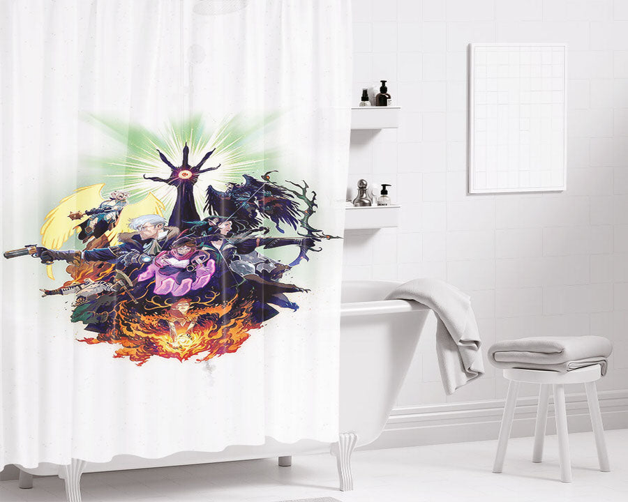 The Legend Of Vox Machina Bathroom Shower Curtain Fabric Waterproof | 66 X 72 Inch