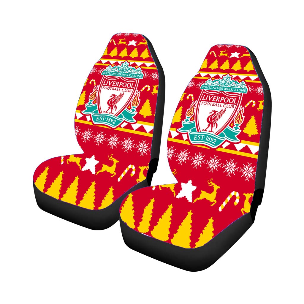 Liverpool Fc Christmas Sweater Car Seat Covers