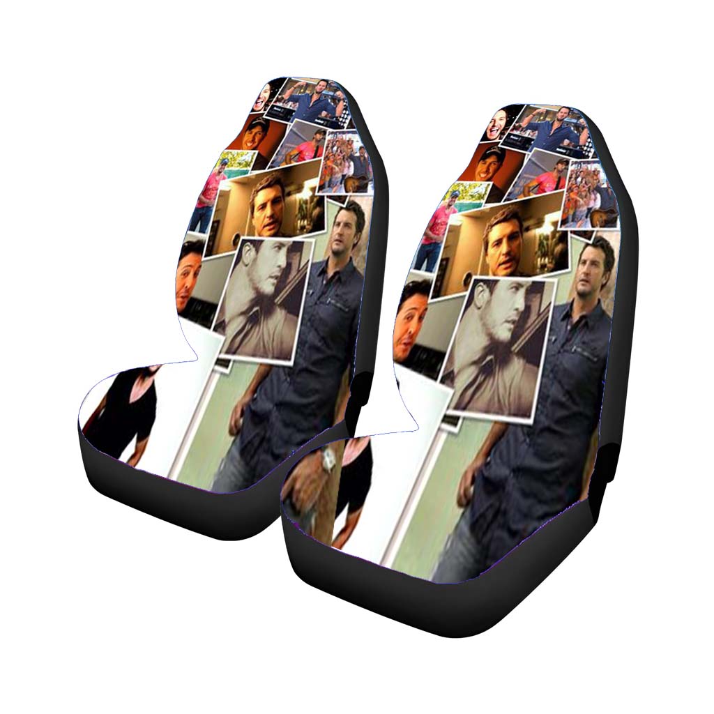 Luke Bryan Collage Car Seat Covers