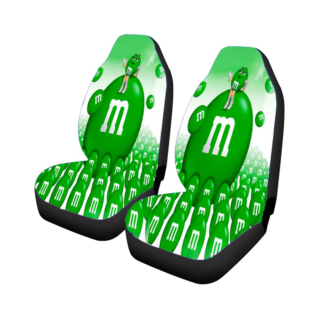 M&M'S Green Candy Car Seat Covers