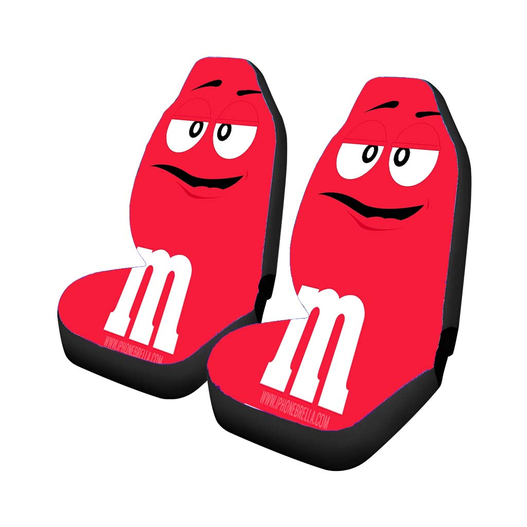 M&M'S Red Car Seat Covers
