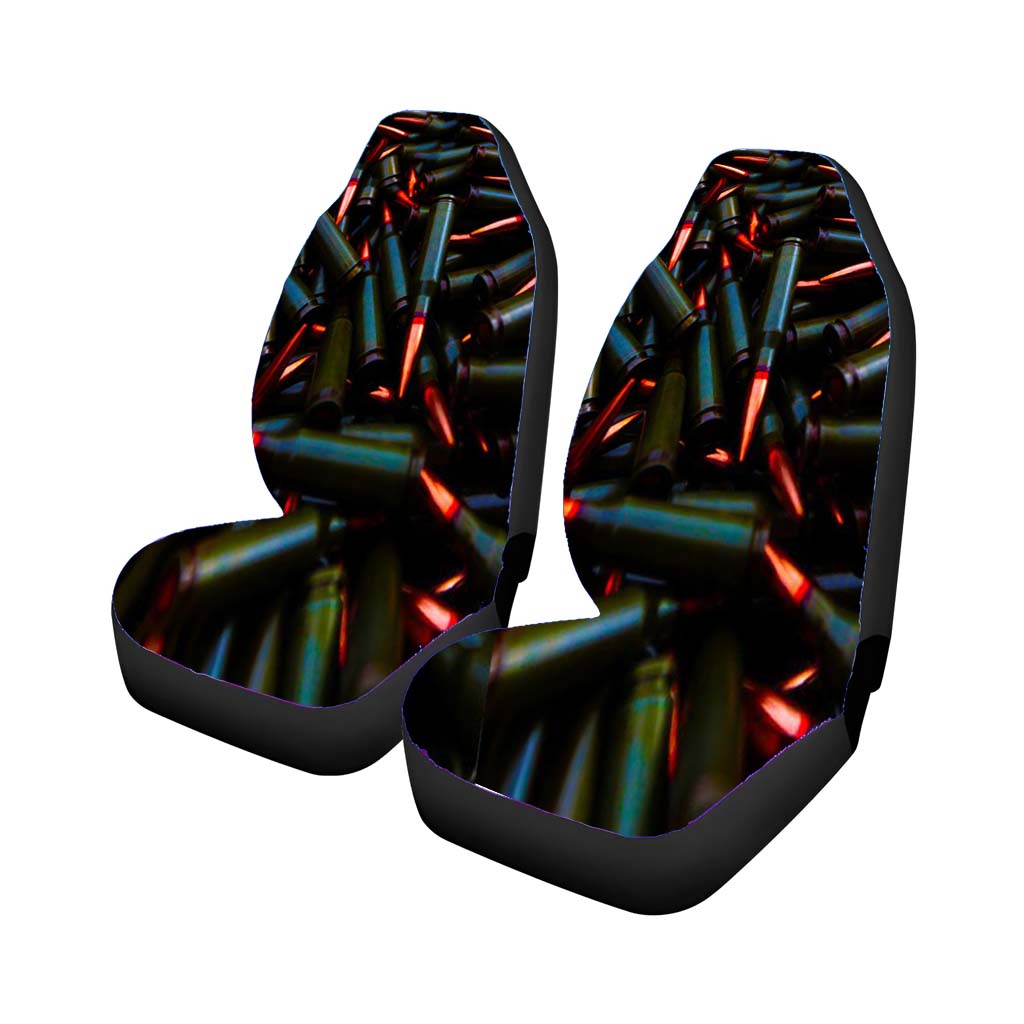 Machine Gun Bullets Car Seat Covers