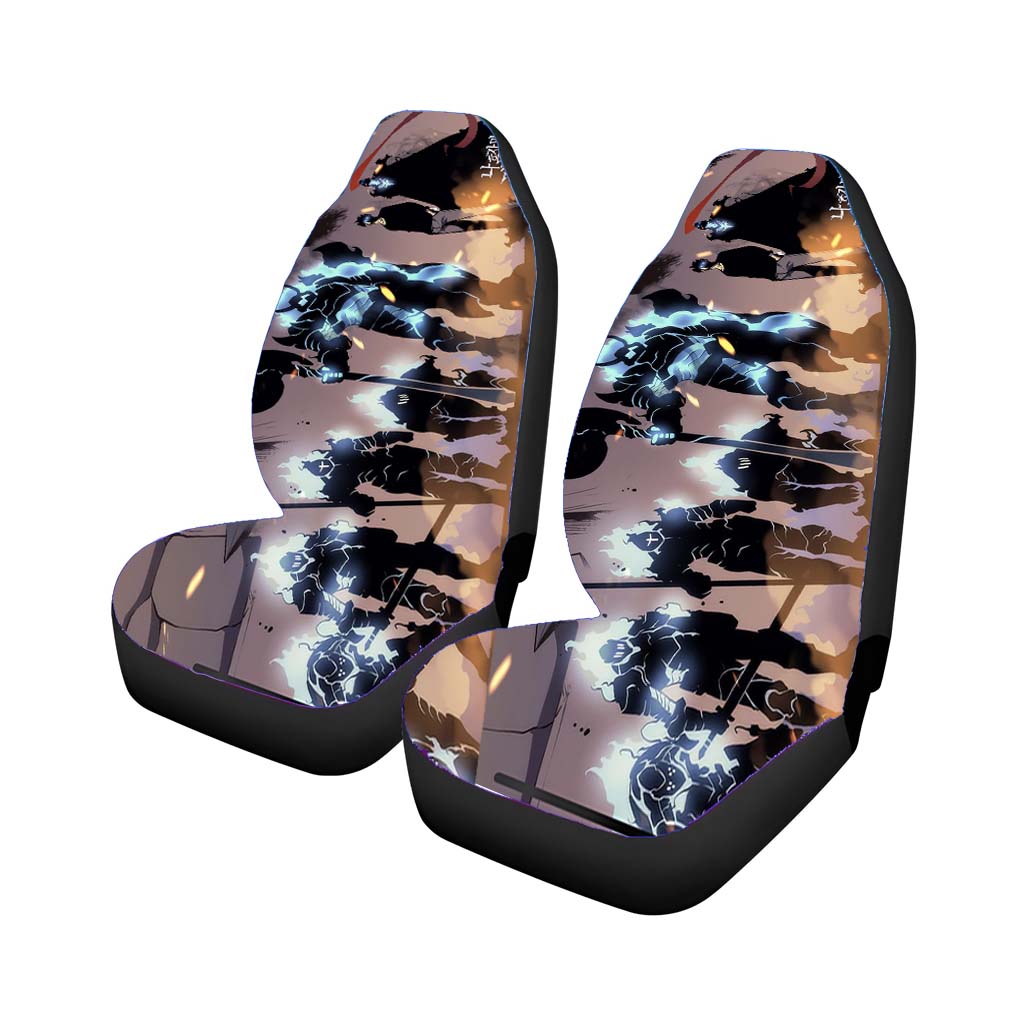 Manhwa Solo Leveling Sung Jin Woo Shadow Army Car Seat Covers