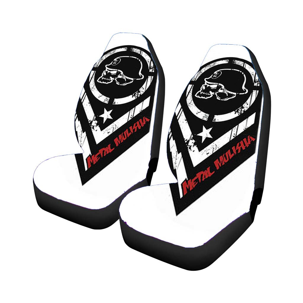 Metal Mulisha Black Logo Car Seat Covers