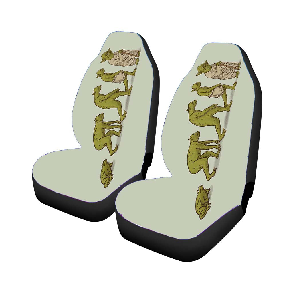 Metamorphosis Of Yoda Car Seat Covers