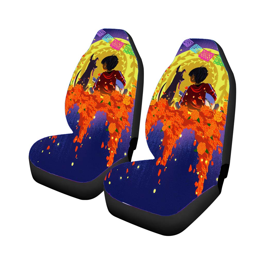 Miguel And Dante Of Disney Coco Car Seat Covers