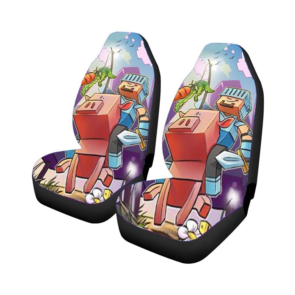 Mining Craft World Car Seat Covers