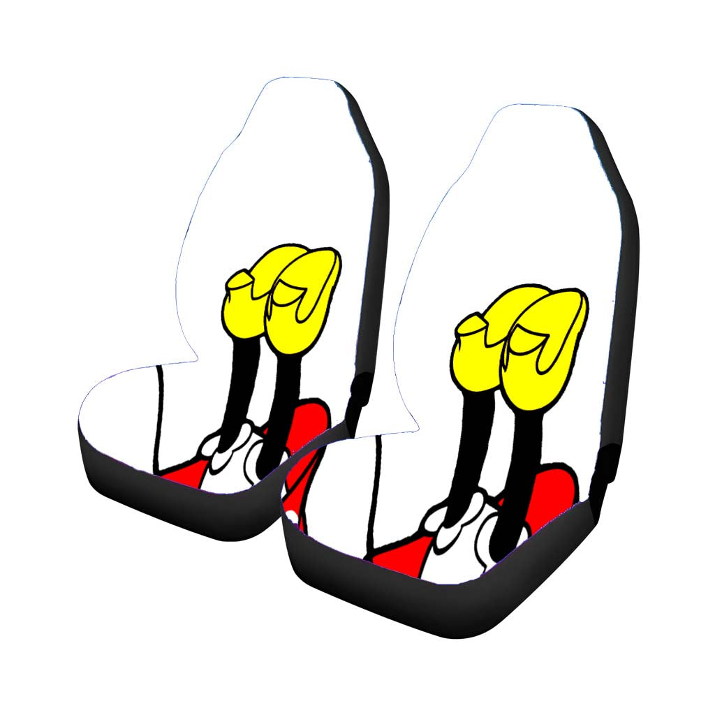 Minnie Mouse Falls Down Skirt Car Seat Covers