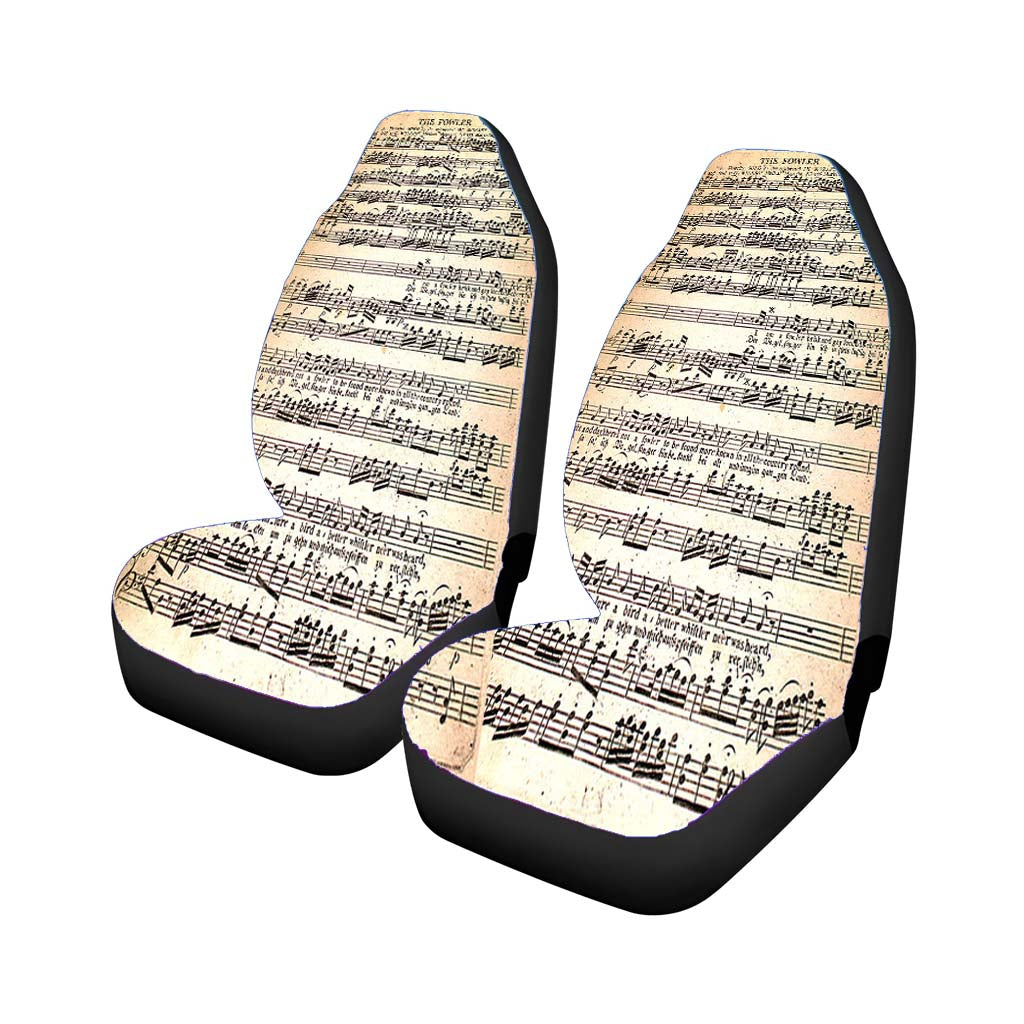 Mozart Music Vintage Car Seat Covers