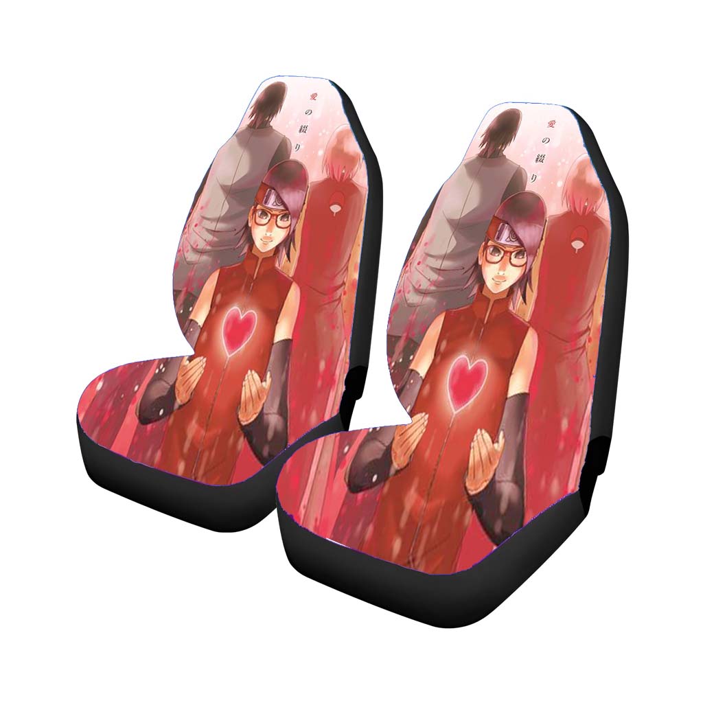 Naruto - Sakura Sarada Sasuke Car Seat Covers