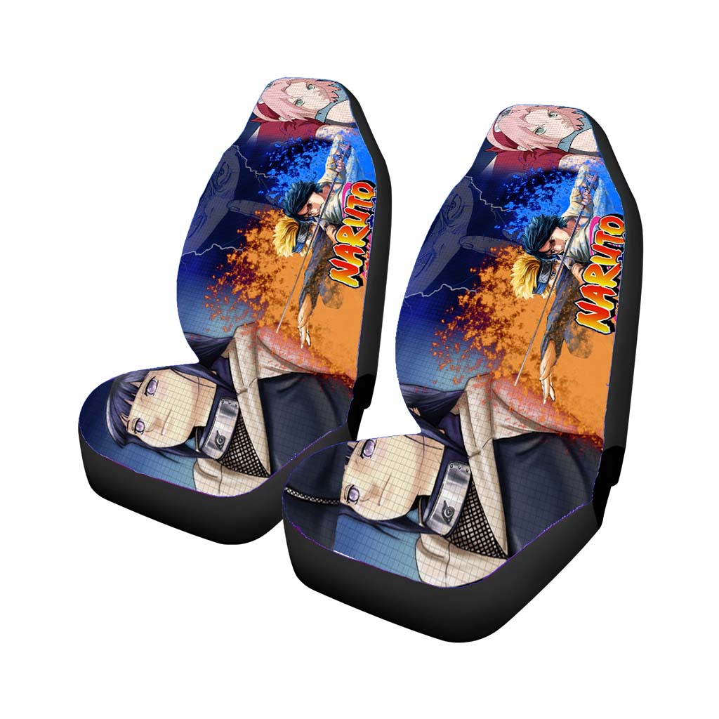 Naruto Cartoon Movies Hinata Car Seat Covers