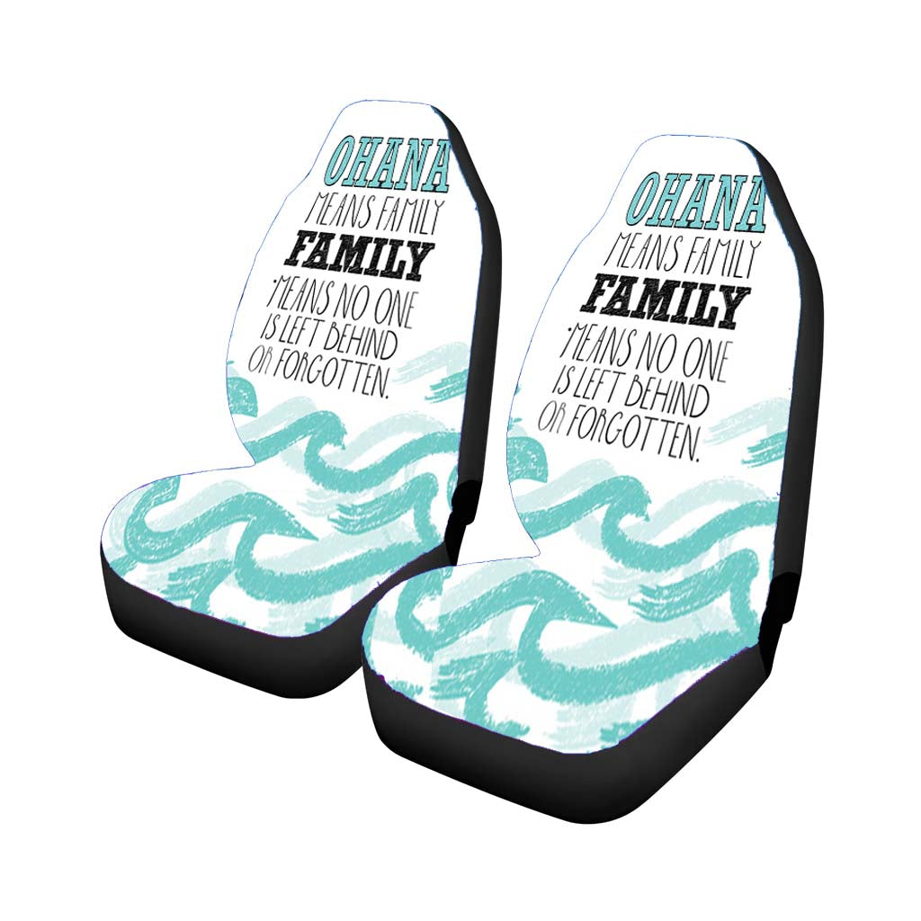 Ohana Means Family Lilo And Stitch Car Seat Covers