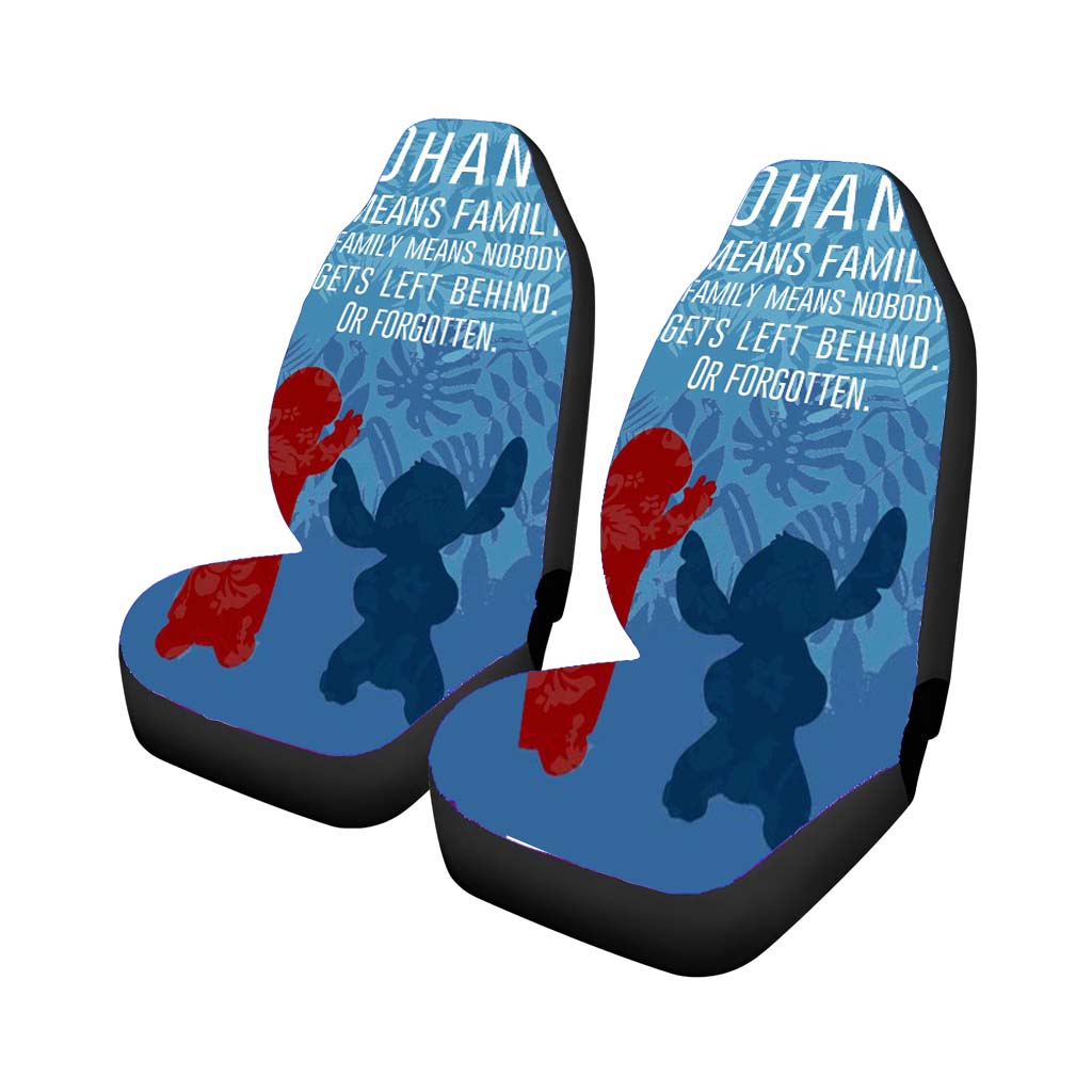 Ohana Stitch Lilo Disney Car Seat Covers