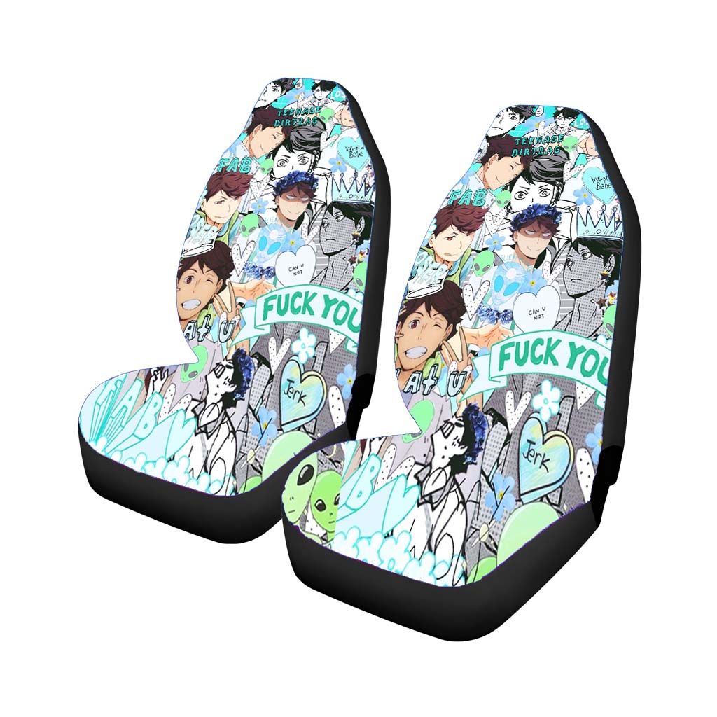 Oikawa Tooru Haikyuu Seijou High Team Car Seat Covers