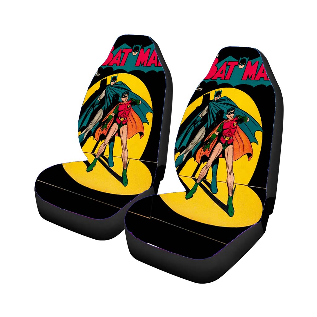 Old Batman Comic 2 Car Seat Covers