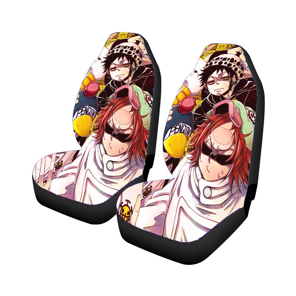 One Piece Heart Pirates Car Seat Covers
