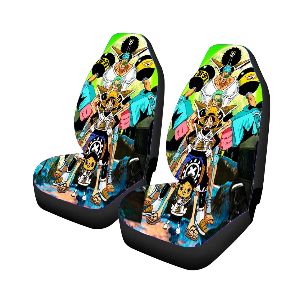One Piece Saiyan Troopers Car Seat Covers