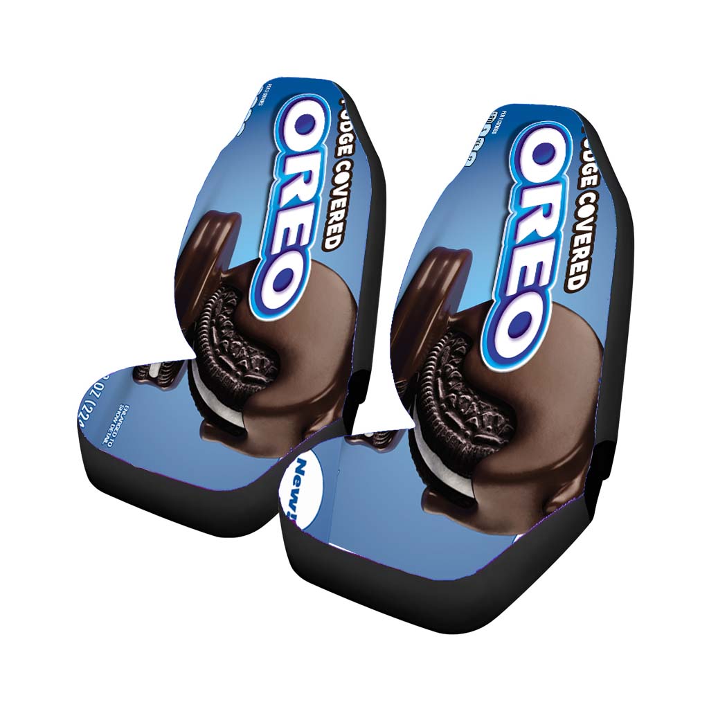 Oreo Chocolate Fudge Covered Cookies Car Seat Covers