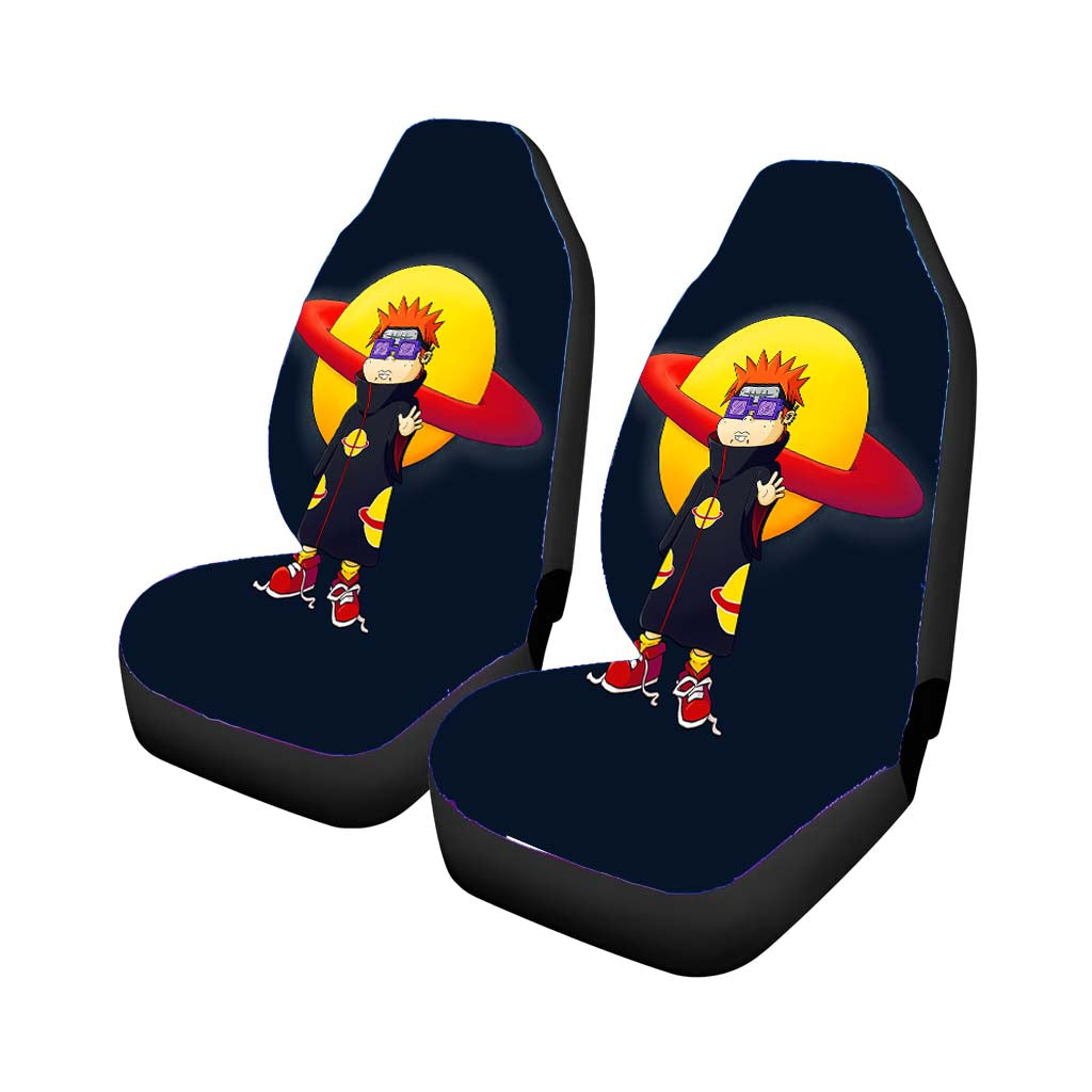 Pain And Chuckie From Rugrats Car Seat Covers