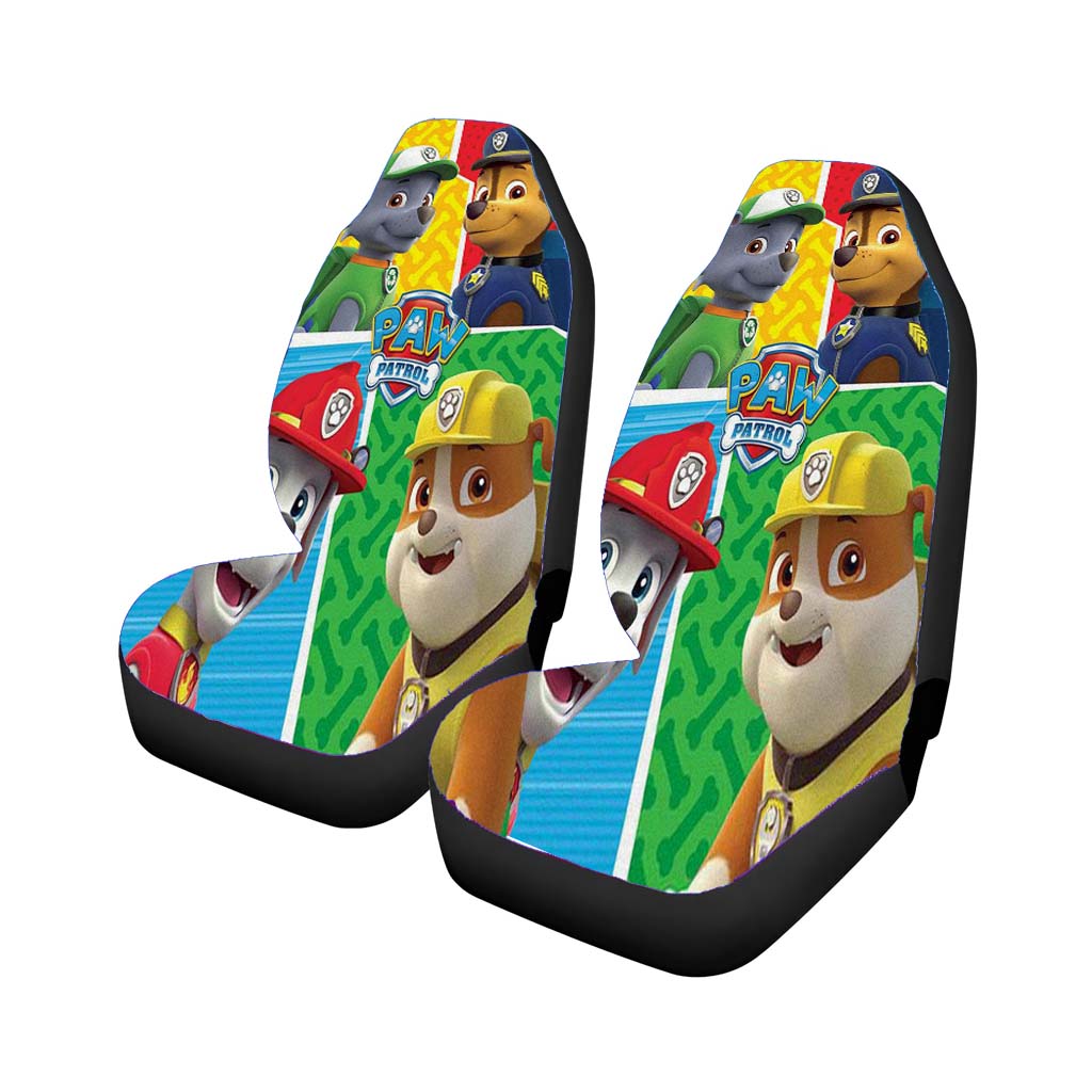 Paw Patrol Dog Team Car Seat Covers