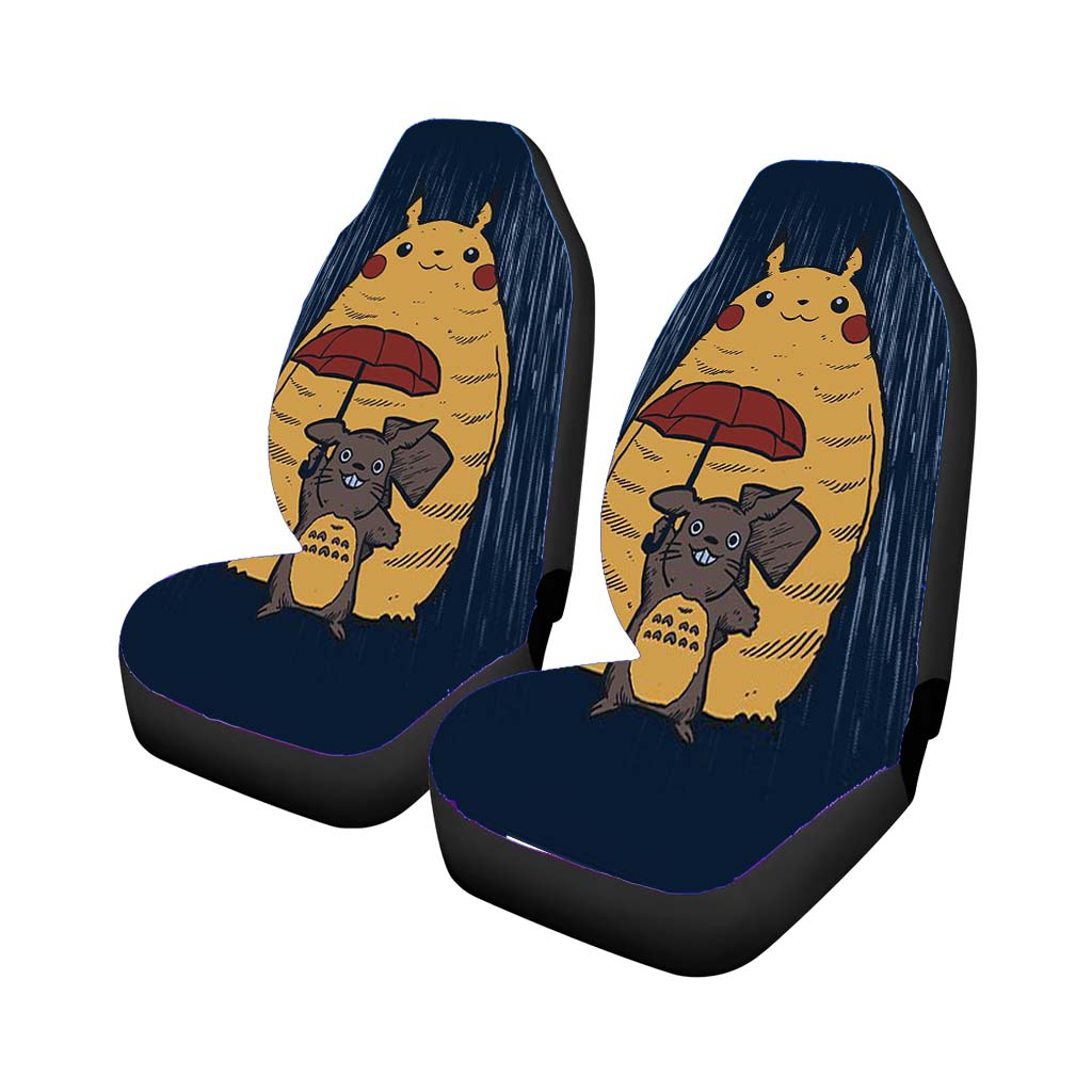 Pikachu Totoro Car Seat Covers