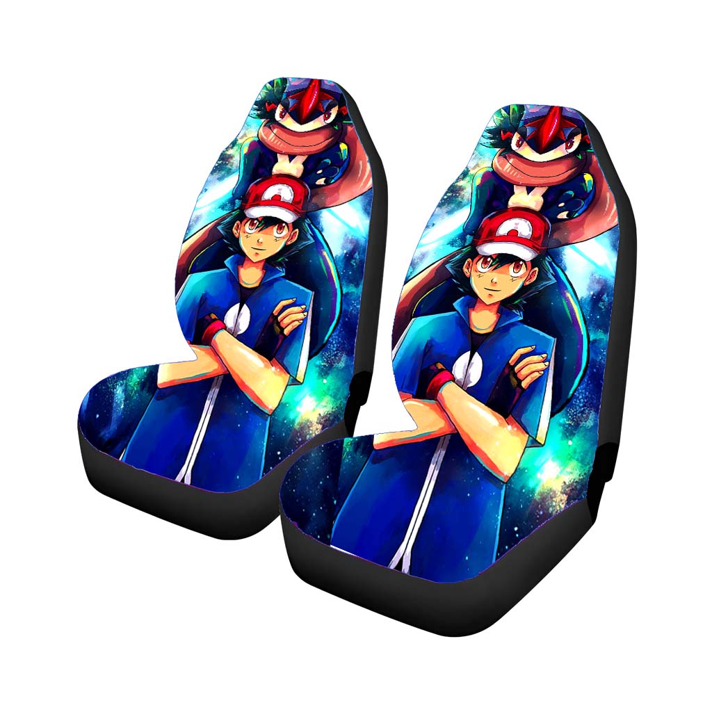 Pokemon And Ash Car Seat Covers