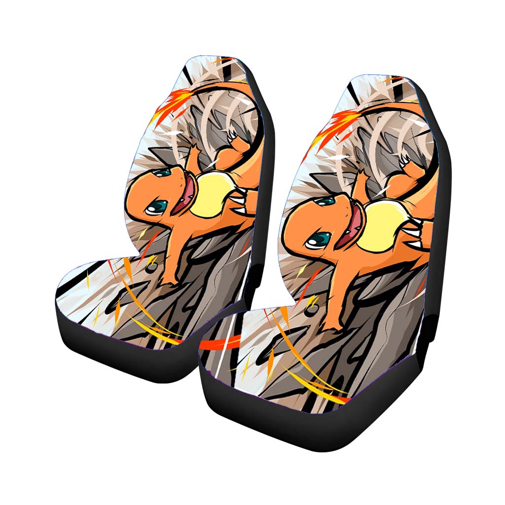 Pokemon Charmander Attacks Car Seat Covers