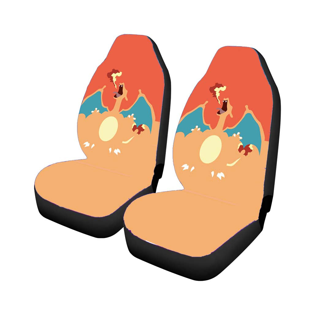 Pokemon Fire Car Seat Covers