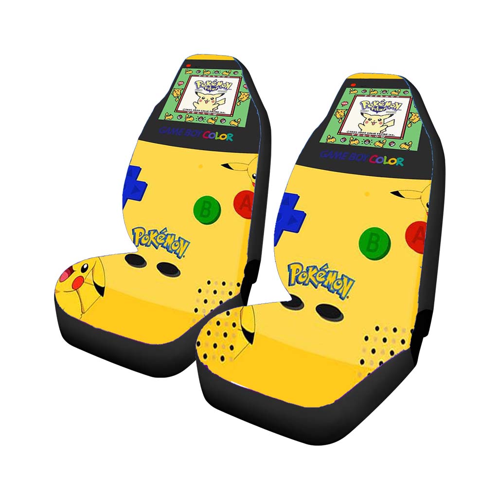 Pokemon Game Boy Color Car Seat Covers