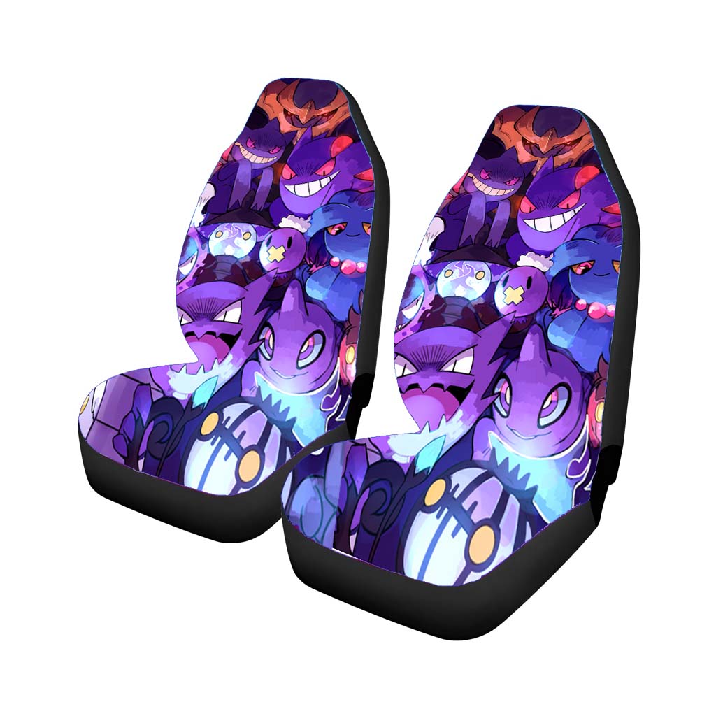 Pokemon Ghost Collections Car Seat Covers