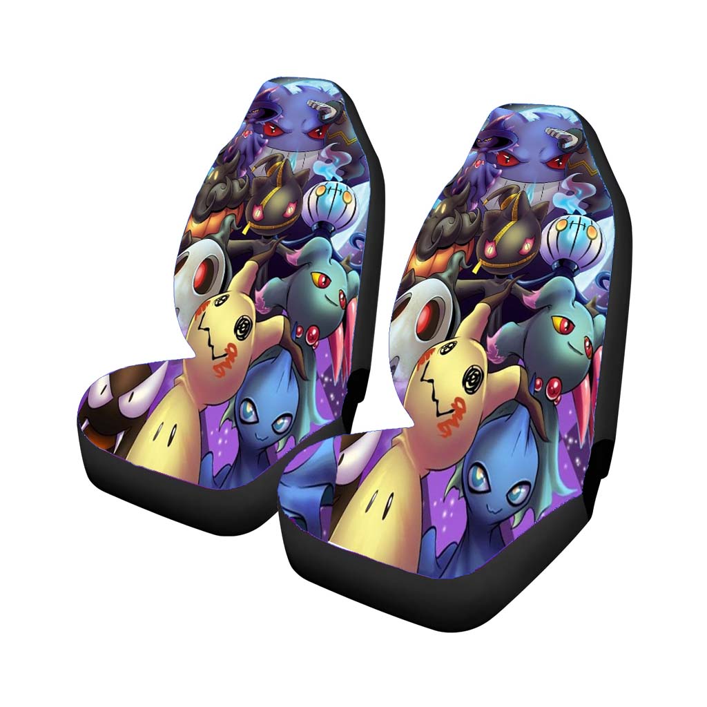 Pokemon Ghost Type Collections Car Seat Covers