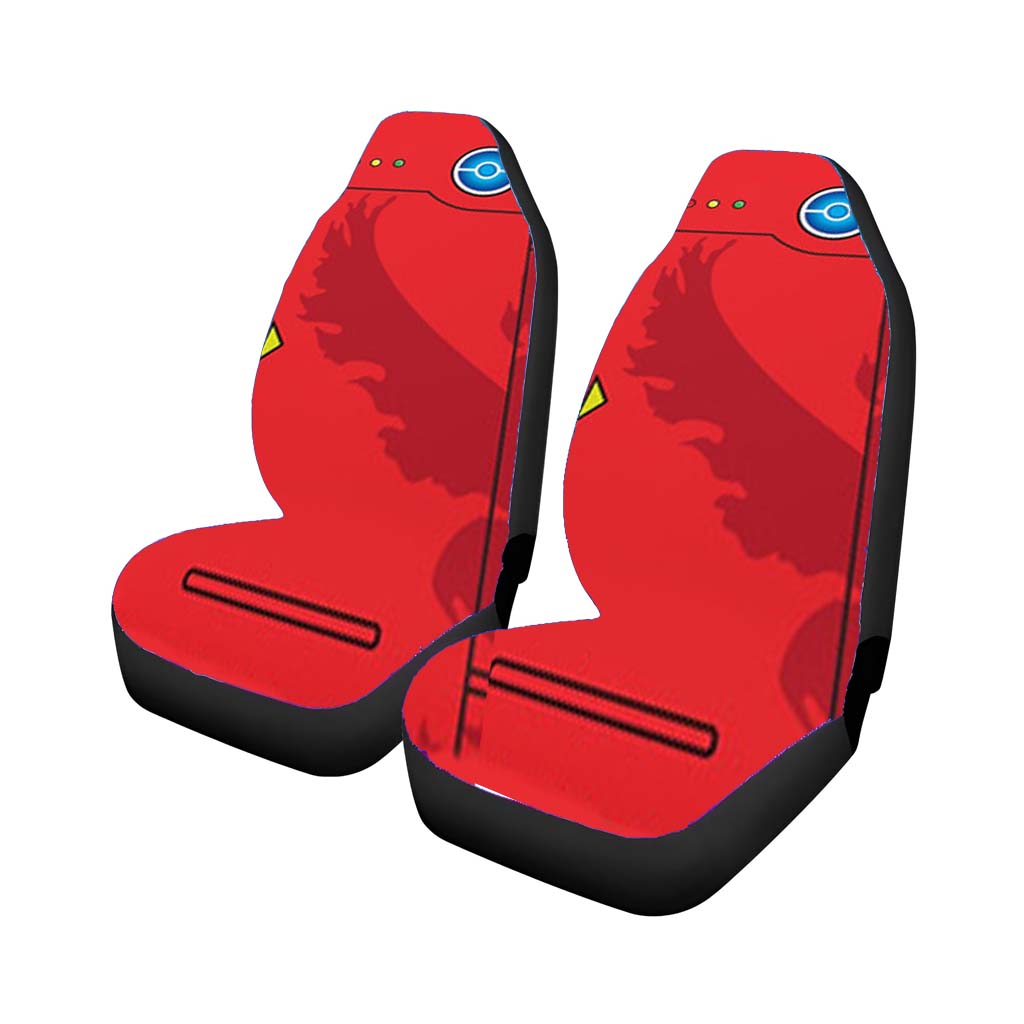 Pokemon Go Team Valor Pokedex Car Seat Covers
