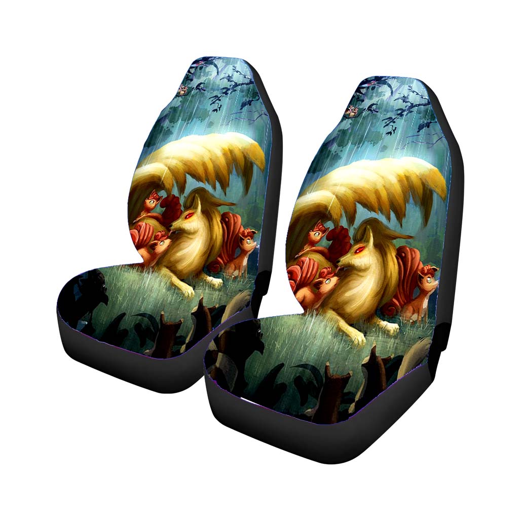 Pokemon Ninetales Car Seat Covers