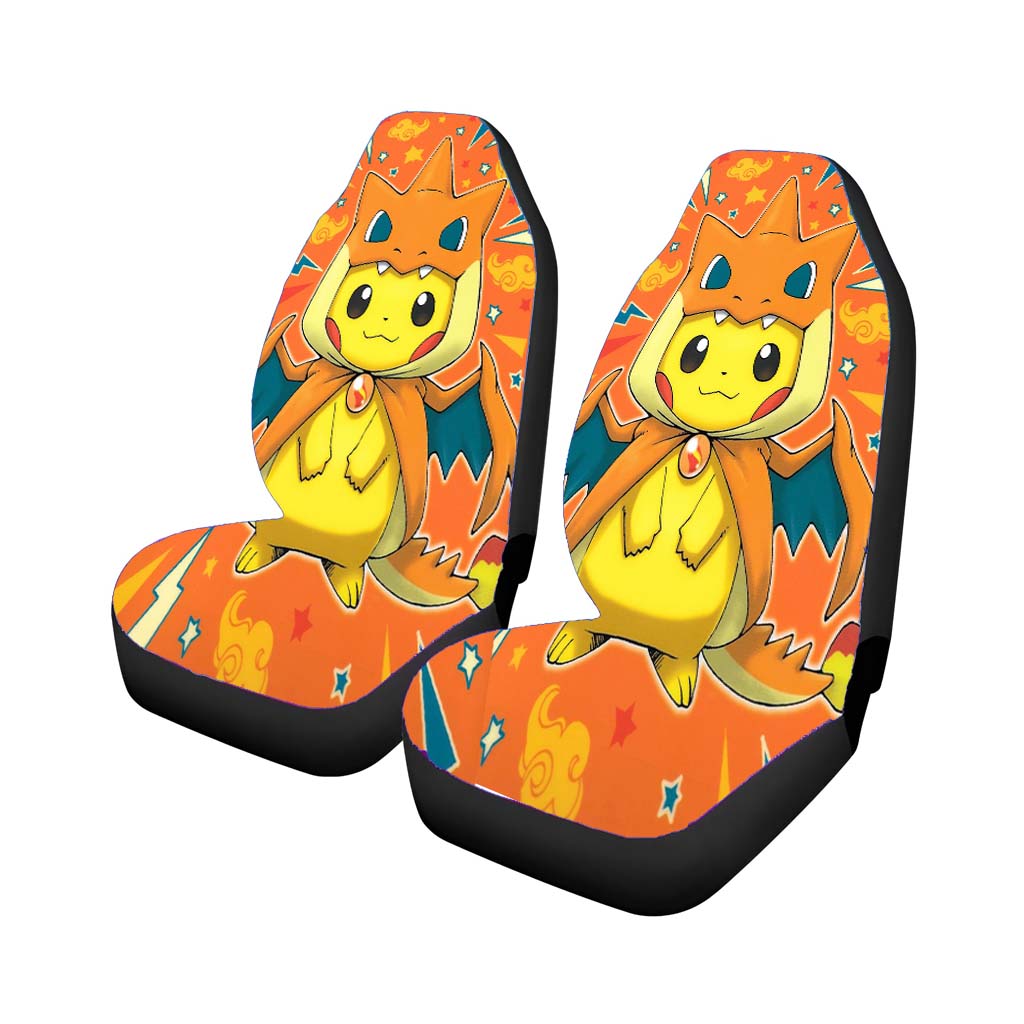 Pokemon Pikachu 3 3 Car Seat Covers