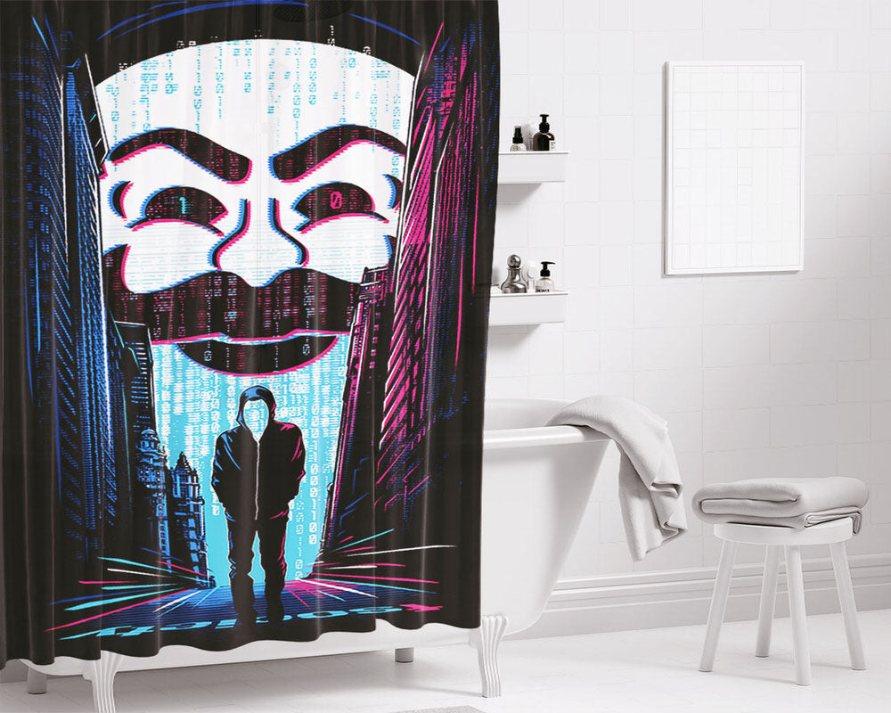 A Light To The Gentiles Bathroom Shower Curtain Fabric Waterproof | 66 X 72 Inch