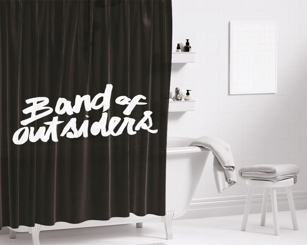 Band Of Outsiders Bathroom Shower Curtain Fabric Waterproof | 66 X 72 Inch