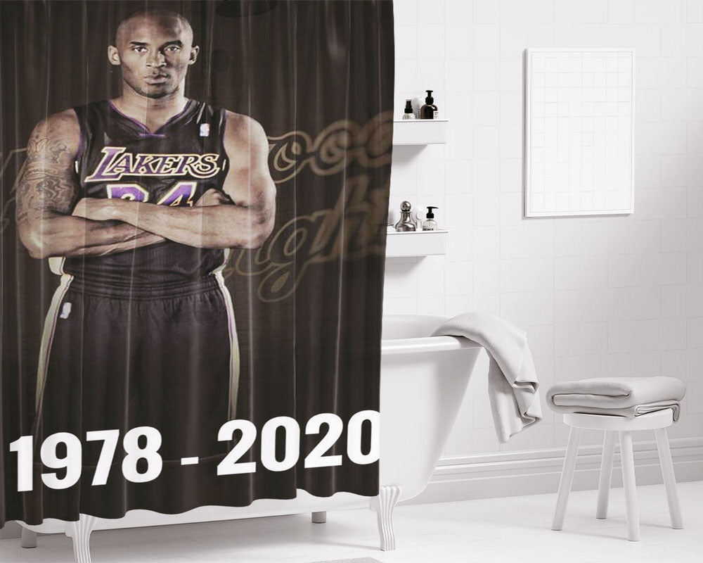 Black Mamba Out Bathroom Shower Curtain Fabric Waterproof | 66 X 72 Inch