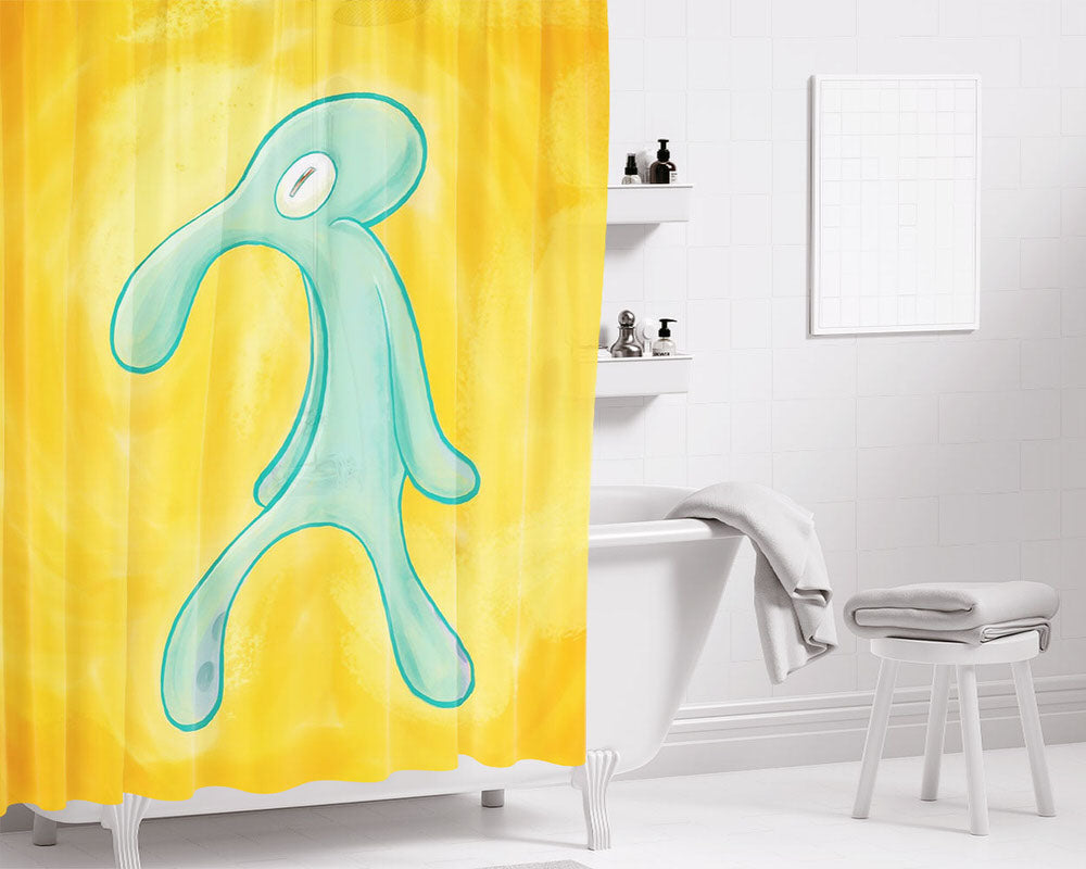 Bold And Brash Bathroom Shower Curtain Fabric Waterproof | 66 X 72 Inch